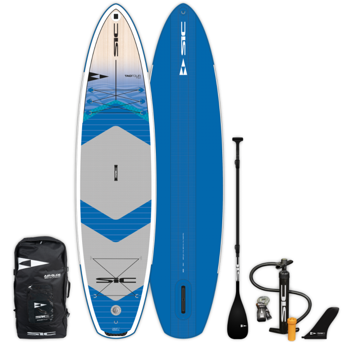 SIC Maui 2022 TAO AIR-GLIDE TOUR (SST) Inflatable Stand Up Paddleboard Complete Kit Stand Up Paddleboards 1 SIC Maui 2022 TAO AIR-GLIDE TOUR (SST) Inflatable Stand Up Paddleboard Complete Kit Stand Up Paddleboards