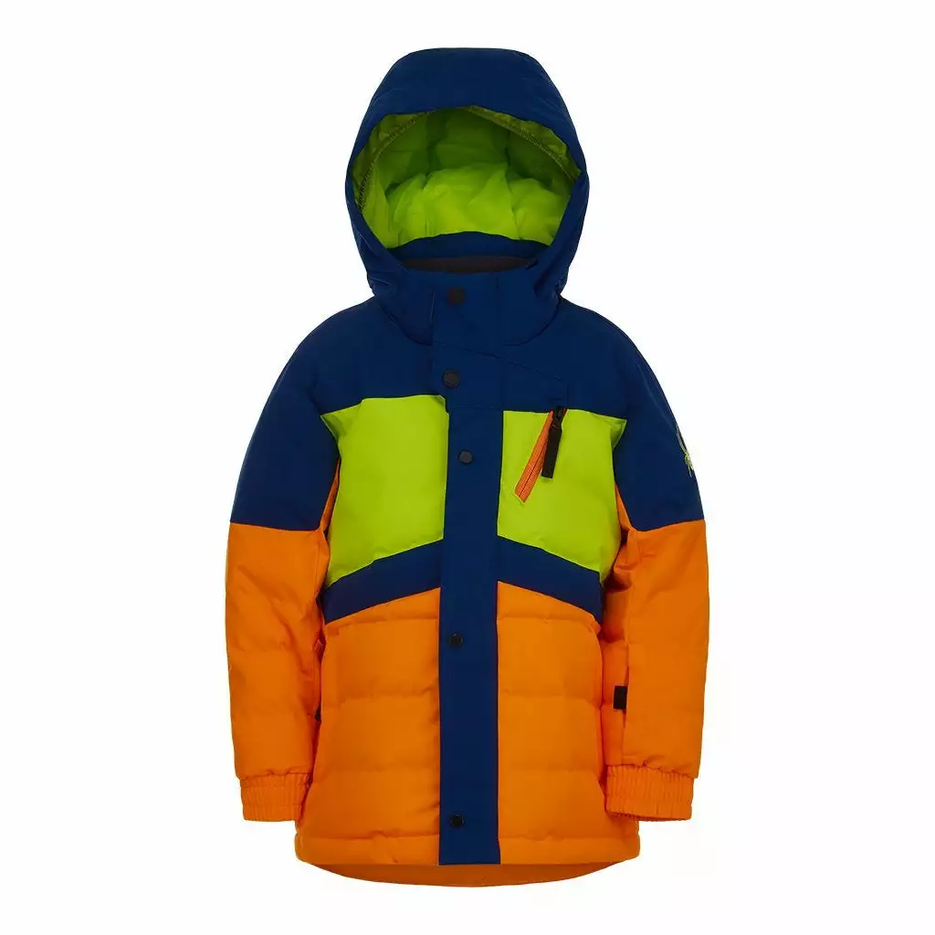 Spyder 2022 Junior Boys Mini Trick Synthetic Down Jacket Winter Outerwear 1 Spyder 2022 Junior Boys Mini Trick Synthetic Down Jacket Winter Outerwear