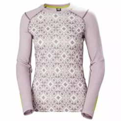Helly Hansen 2022 Women's Lifa Merino Midweight Graphic Crew Winter Outerwear