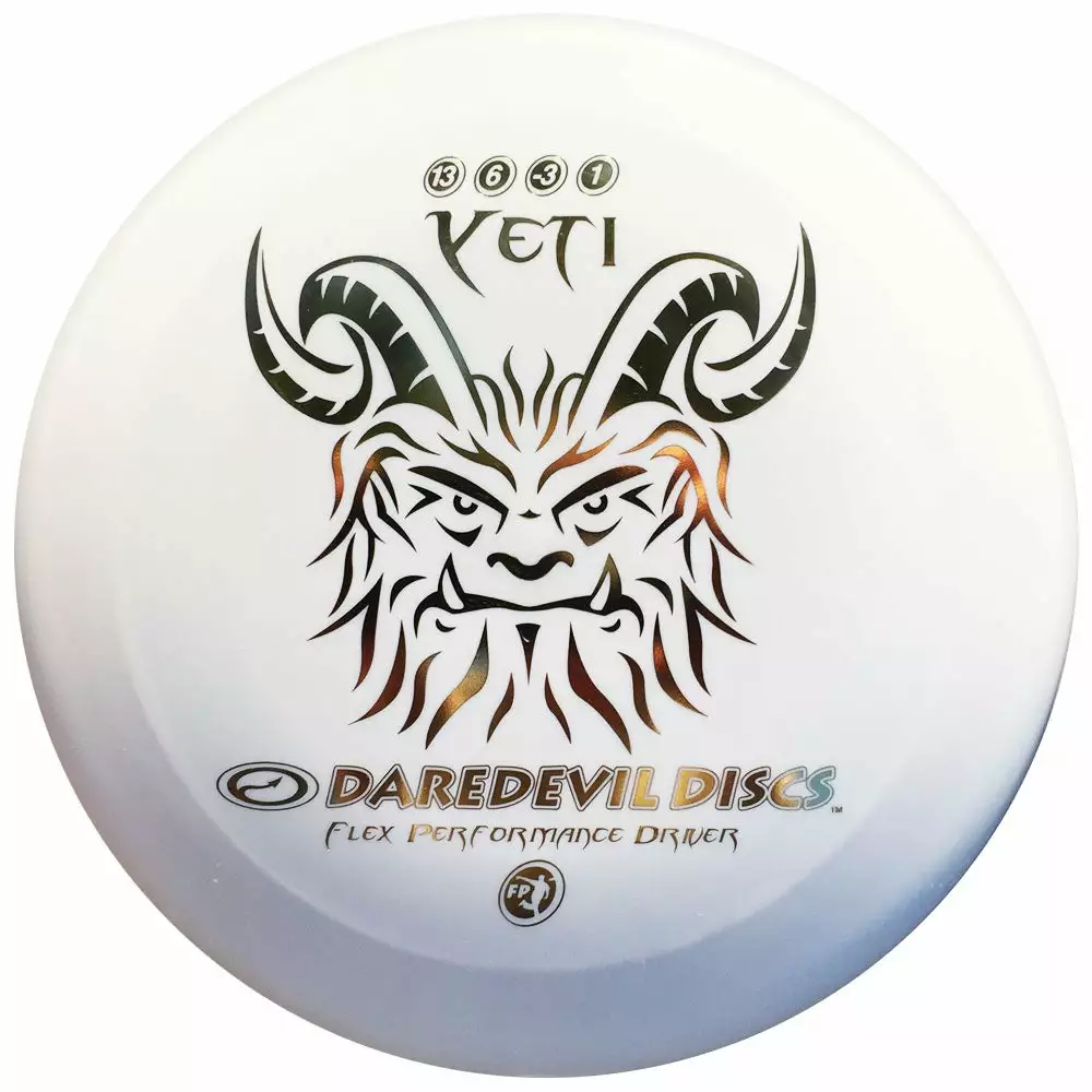 DISC GOLF Daredevil Discgolf Yeti (FP) Distance Driver 1 DISC GOLF Daredevil Discgolf Yeti (FP) Distance Driver
