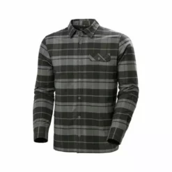 Winter Outerwear Helly Hansen 2022 Men's Lifaloft Insulated Flannel Shirt Jacket