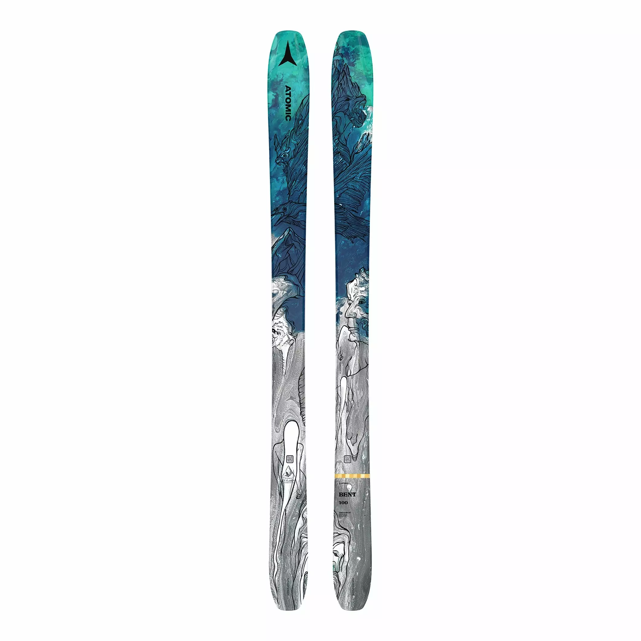 Atomic 2023 Bent Chetler 100 Ski 1 Atomic 2023 Bent Chetler 100 Ski