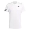 TENNIS CLOTHING Adidas 2021 Men's Club 3-Stripes T-Shirt
