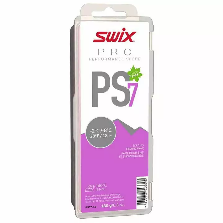 Ski Tuning Swix Pure Performance Speed PS07 Violet -2C To -8C Wax 2 Ski Tuning Swix Pure Performance Speed PS07 Violet -2C To -8C Wax