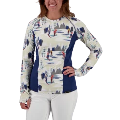 Obermeyer 2022 Women's Discover Crew Baselayer Long Sleeve