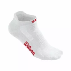 Wilson 2019 Women's White No Show Sock 3 Pack