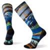 Smartwool 2022 Men's Performance Ski Zero Cushion Skication Print Over The Calf Socks