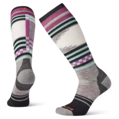 Smartwool 2022 Women's Performance Snow Full Cushion Pattern Over The Calf Socks