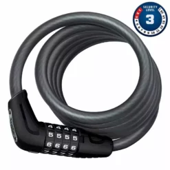 View All Abus Numero 5510C Cable With 4 Digit Combination Lock